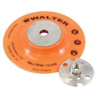 Walter 4-Inch Flexible Backing Pad with 3/8-24 Thread