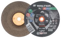 Walter Flexcut 6-Inch Flexible Grinding Wheel 24 Grit 5/8-11 Hub