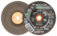 Walter Flexcut Mill Scale 4.5-inch Blending Disc Grit 36