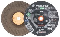 Walter Flexcut Mill Scale Flexible Blending Disc 6-Inch 36 Grit