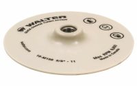 Walter 7-Inch White Turbo Backing Pad for Resin Fiber Discs