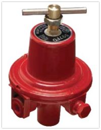 Rego 597FC High-Pressure Propane Regulator (20-45 PSI) with POL Connection