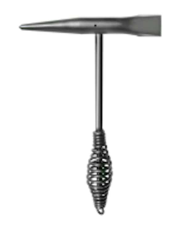 Atlas Model H Spring Handle Chipping Hammer - Cone & Chisel