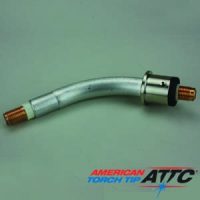 Lightning Style 400A MIG Gun Gooseneck - 60 Degree Bend