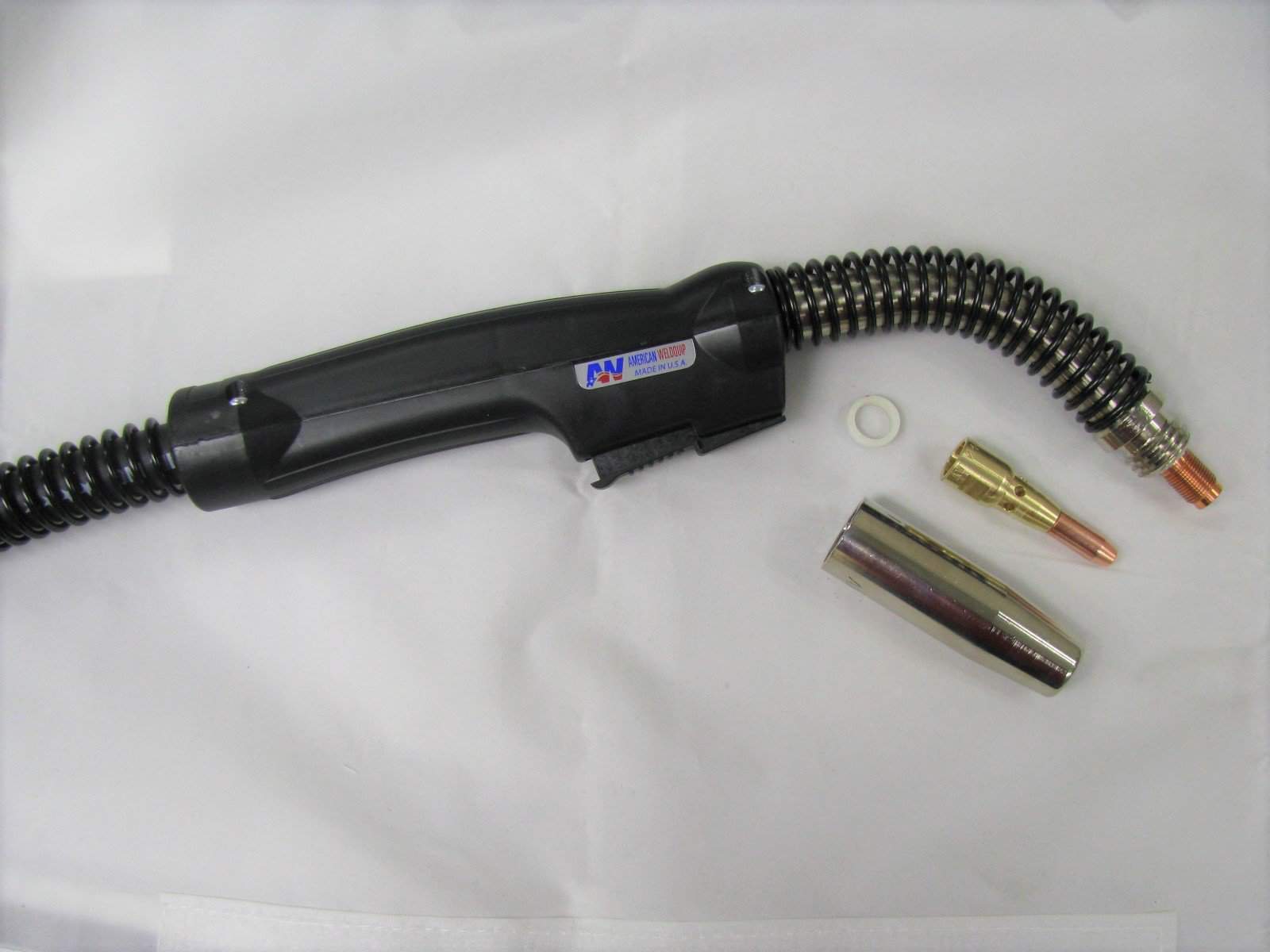 American Weldquip 500A Cool Grip MIG Gun, 15ft, Tweco/Hobart Connection