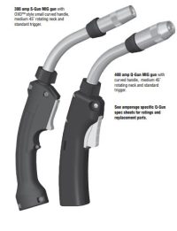 Bernard Q-Gun 300A MIG Welding Torch, 15ft, Miller Style