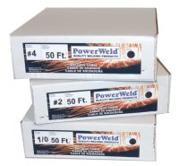 #1 Gauge Welding Lead, 50ft Length, 350A Rated