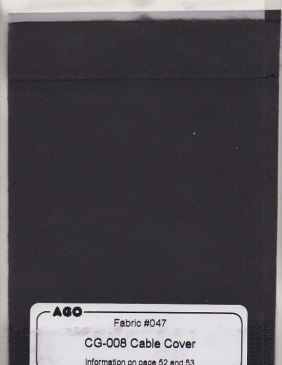 6-Inch Robotic Cable Sleeve, Vinyl/Teflon with Velcro Closure