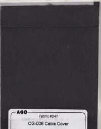 8-Inch Vinyl Velcro Cable Cover for Robotic Welding - Sold Per Foot