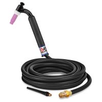 CK Worldwide CK26 Flex Head TIG Torch 200A 25ft Rubber Cable