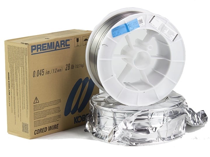 Kobe DW-50 .045" Flux Cored Wire, E71T-1, 44lb Spool