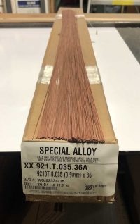 P-20 Tool Steel TIG Rod 0.035" - 10lb Tube