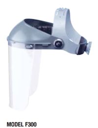 Fibre-Metal F-300 High Performance Face Shield Headgear with Ratchet Suspension