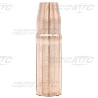 Tweco Style 23 Series MIG Nozzle, 1/2-inch Bore, 1/8-inch Recess, 2-Pack