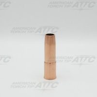Tweco 24A-37SS Slip-On MIG Nozzle, 3/8" Bore, Recessed Tip, 2-Pack