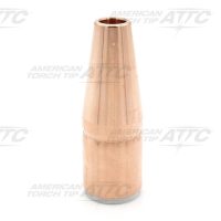 401-5-50 Heavy Duty MIG Nozzle 1/2 Inch Flush Tip for Tregaskiss Guns