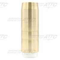 Bernard Style 4492 Tapered MIG Nozzle, 9/16 Inch, 400A, Brass