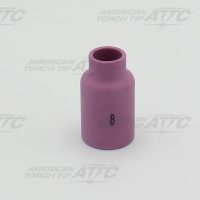 Alumina Gas Lens Nozzle #8 (1/2 Inch) for 17/18/26 Series TIG Torches