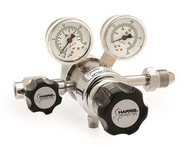 Harris Model 702 Two-Stage Inert Gas Regulator, 0-250 PSIG