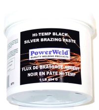 Unibraze HT-1 Black Silver Brazing Flux Paste - 1 lb Jar