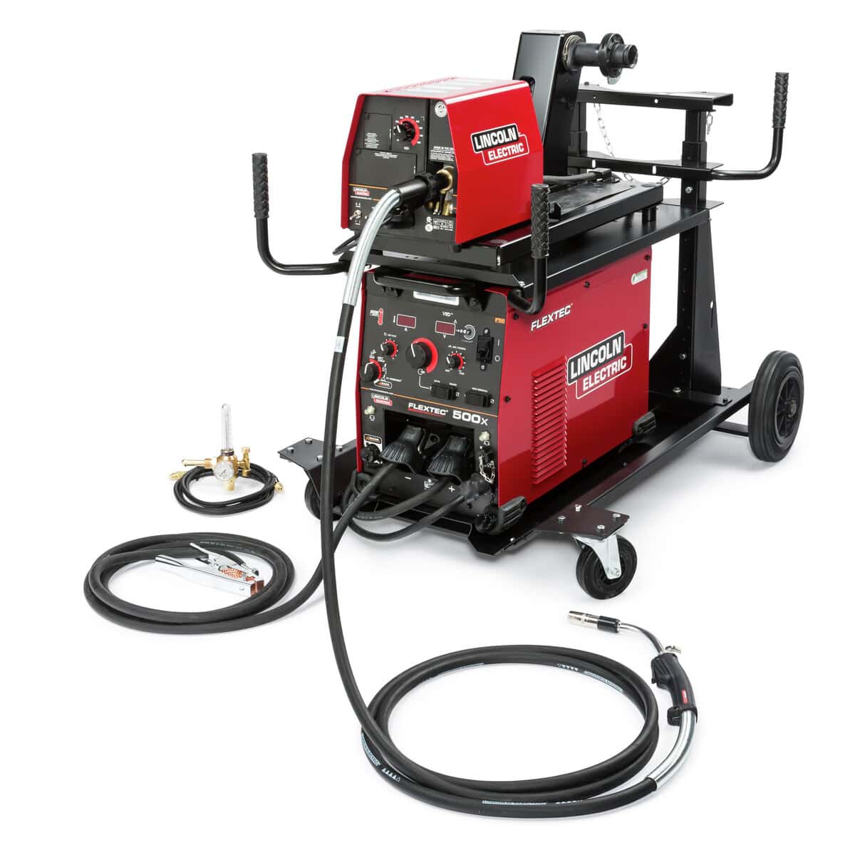 Lincoln Flextec 500X with LF-72 Feeder Package