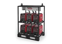 Lincoln Flextec 350X 6-Pack Multi-Process Inverter Rack