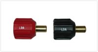 Lenco LDA Adapter - Male Dinse 50 to Female LC-40 - Black