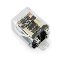 Miller 24VAC DPDT Enclosed Relay, 8-Pin Flange Mount