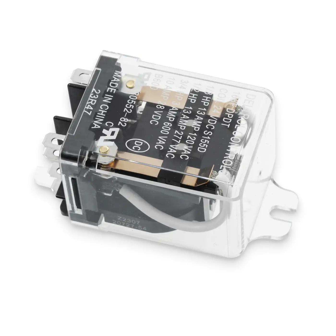 Miller 24VDC DPDT 8-Pin Flange Mount Relay
