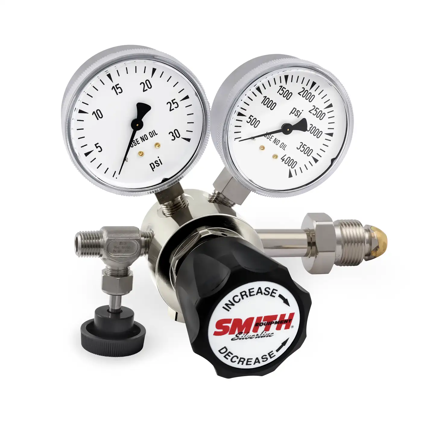 Miller Smith 110 Series Silverline Inert Gas Regulator, 15 PSI, CGA 580