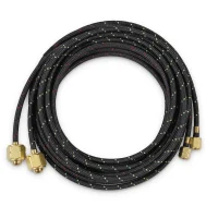 Miller Smith 10ft Kevlar Twin Brazing Hose A-B Fittings