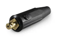 Miller 50mm Gas-Thru Dinse Adapter for Air-Cooled TIG Torches