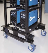 Miller Inverter Rack Running Gear with 5-Inch Wheels