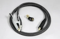 Miller 10ft 2/0 Ground Cable Assembly with Clamp and Tweco Adapter