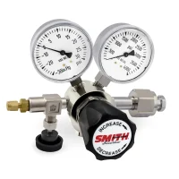 Miller Smith 210 Series Silverline High Purity CO2 Regulator, 0-15 PSI Delivery