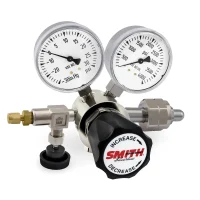 Miller Smith 210 Silverline High Purity Regulator, CGA 350, 0-15 PSI