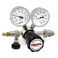 Miller Smith 210 Series Silverline High Purity Regulator, 0-15 PSI, CGA 580