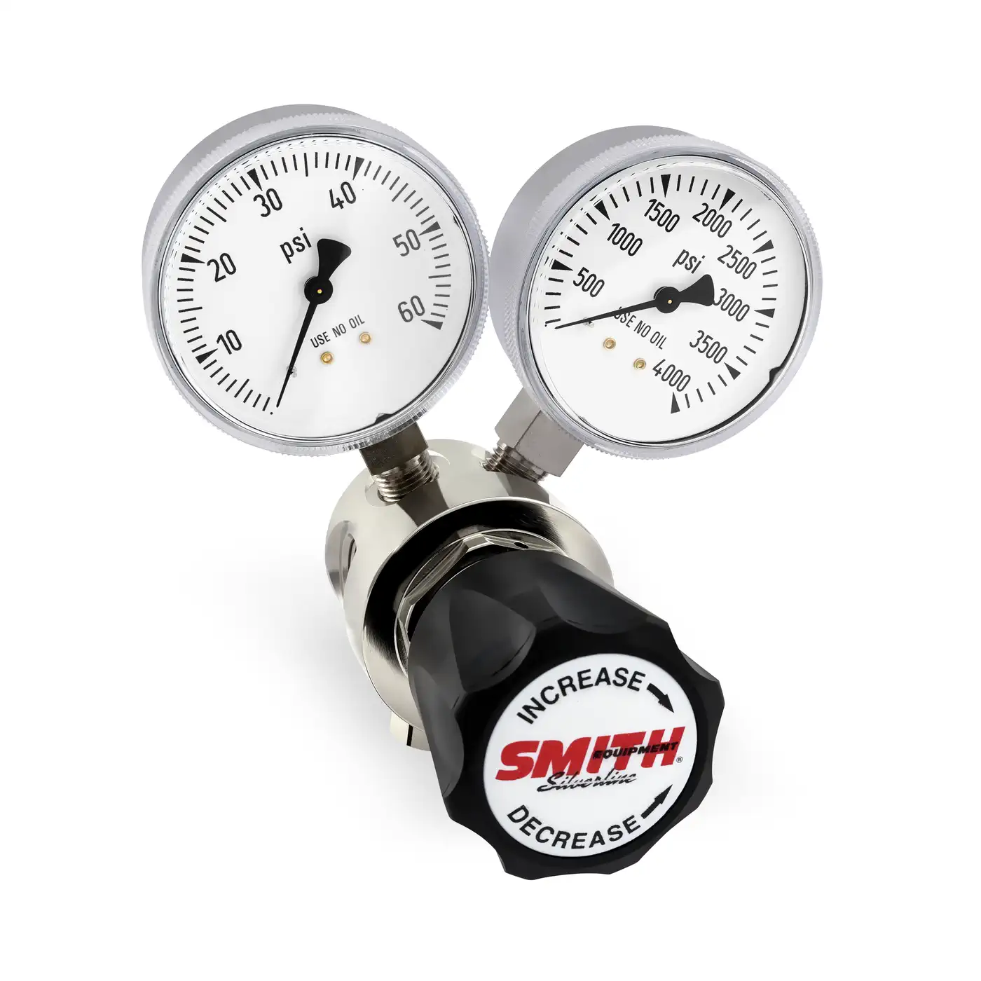 Smith Equipment 210 Series Silverline Analytical Regulator 0-60 PSI