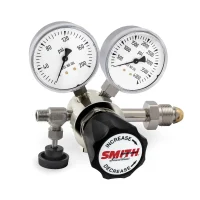 Miller Smith 210 Silverline High Purity Regulator, 0-200 PSIG, CGA 580