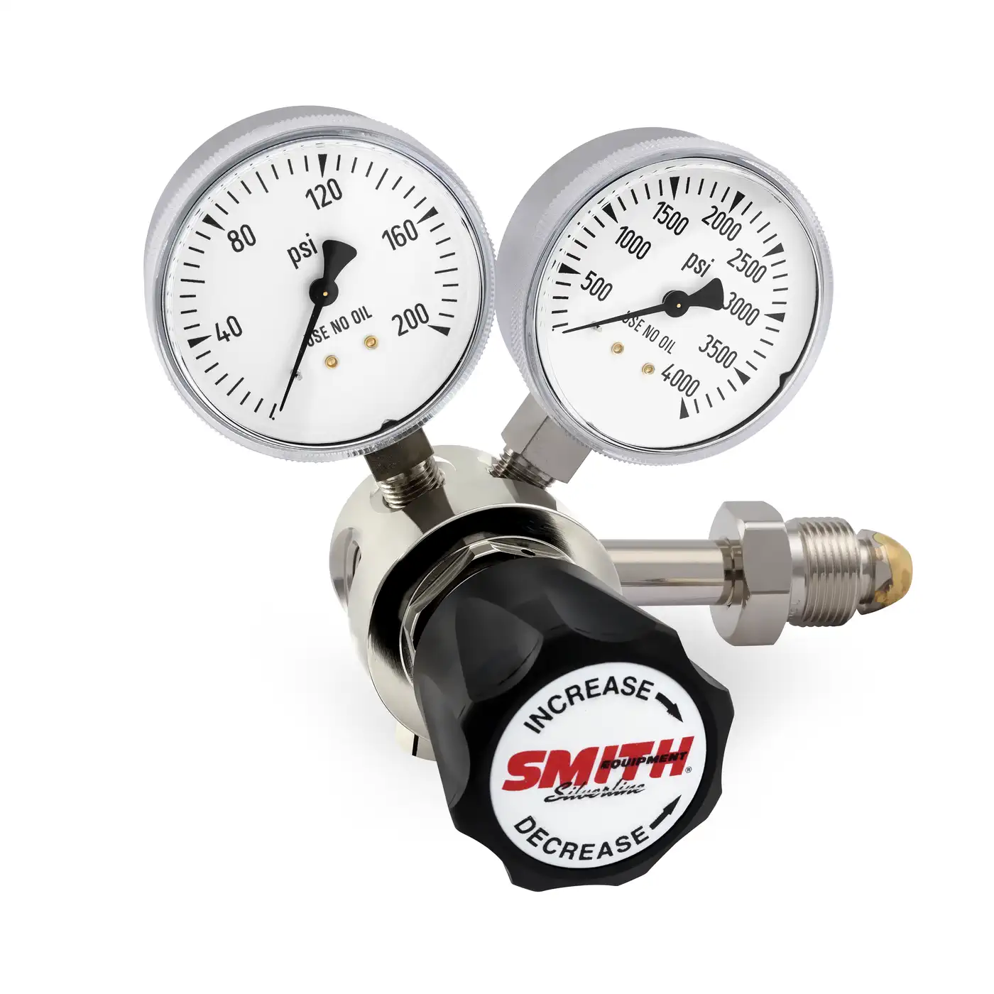 Miller Smith Silverline 210 Series High Purity Regulator CGA 580