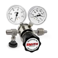 Miller Smith Silverline High Purity Analytical Two Stage Regulator, CGA 350, 0-60 PSI