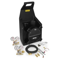 Miller Quickbraze Oxy-Acetylene HVAC Brazing Kit with Caddy