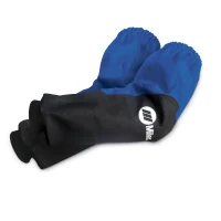 Miller Indura & Pigskin Leather Combo Welding Sleeves, 21-Inch