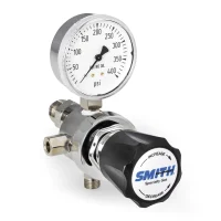 Miller Smith 250 Series Silverline Liquid Cylinder Regulator CGA 580 0-200 PSI