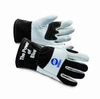 Miller Heavy-Duty Cowhide Work Gloves with Fleece Lining - Large