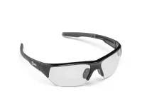 Miller Spatter Clear Safety Glasses, Black Frame