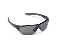 Miller Spatter Black Safety Glasses, Smoke Anti-Fog Lens