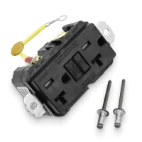 Miller Field GFCI Receptacle Kit with Protective Cap