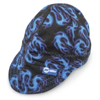 Miller HeadThreads Welding Cap - Blue Flame 2 - Size 7-3/4