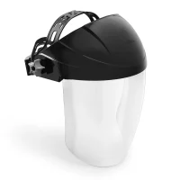 Miller Industrial Clear Face Shield with Ratchet Headgear